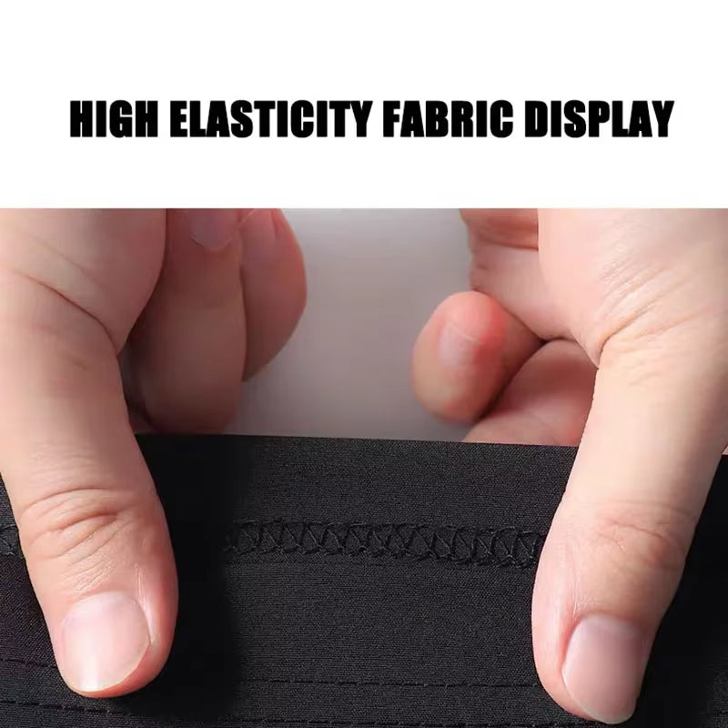 Men'S Loose Quick-Dry Running Shorts – Breathable Striped Gym & Basketball Shorts for Fitness, Workout, Sport