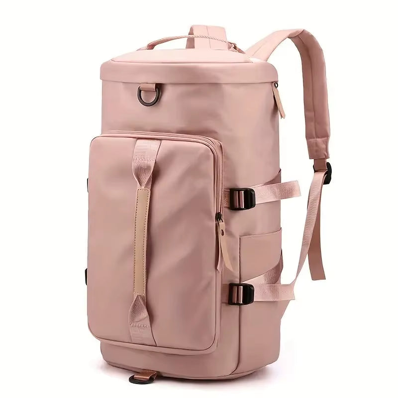 Large Capacity Storage Bag Travel Bag Tote Carry on Duffel Luggage Waterproof Backpack Handbag Oxford Shoulder Women