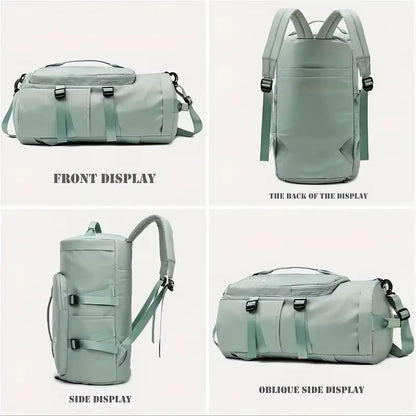 Large Capacity Storage Bag Travel Bag Tote Carry on Duffel Luggage Waterproof Backpack Handbag Oxford Shoulder Women