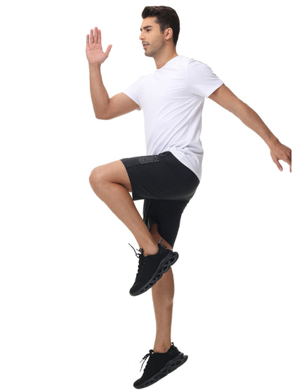 Men'S Athletic Running Shorts Quick Dry Workout Shorts Lightweight Sports Gym Basketball Shorts Hiking